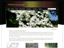 Tablet Screenshot of friendsofecclesallwoods.org.uk
